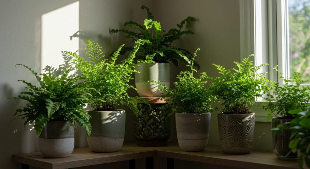 plants by the window